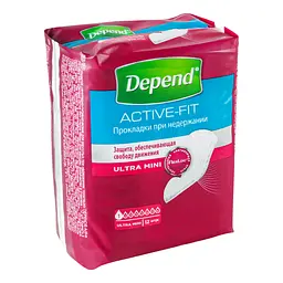 Урологічні прокладки Depend Ultra Mini Liner 12 шт. - мініатюра 3