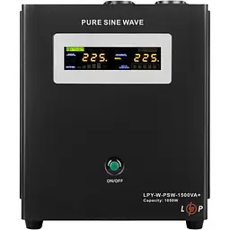 Джерело безперебійного живлення [ДБЖ] LogicPower LPY-W-PSW-1500VA+ [4145] [107286] - мініатюра 2