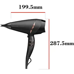 Фен Remington Supercare PRO 2200 AC7200 чорний - мініатюра 6