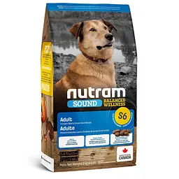 Сухий корм холістик Nutram Sound Balanced Wellness Adult Dog 2 кг для дорослих і літніх собак всіх порід
