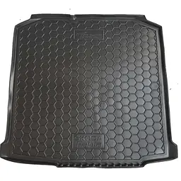 Автомобільний килимок у багажник Skoda Fabia 2 2007- Universal / Гумо - пластик