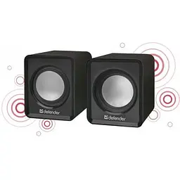Акустична система Defender SPK 22 2х2W USB black (65503) - мініатюра 2