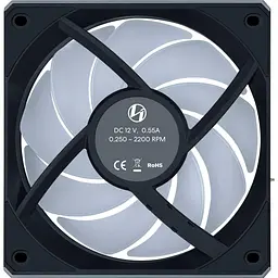 Комплект вентиляторів Lian Li Uni Fan CL WIRELESS 120-3 Black (G99.12CL1W3B.00) - мініатюра 6