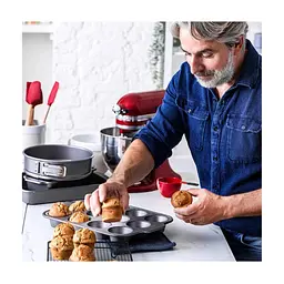 Форма для випікання KitchenAid для мафінів на 12 шт (CC003296-001) - мініатюра 5