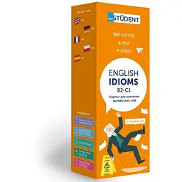 Настільна гра English Student Картки для вивчення англійської мови English Student Idioms B2-С1 (укр.) (591225992)