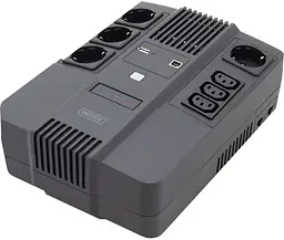 Джерело безперебійного живлення Digitus 600 ВА / 360 Вт / 7 А*ч (DN-170110)