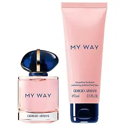 Подарунковий набір Giorgio Armani My Way Set: Парфумована вода, 30 мл + Лосьйон для тіла, 75 мл - мініатюра 2