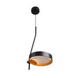 Світильник стельовий Brille підвісний BR-01 666S/1 LED 5W NW BK/G - мініатюра 7