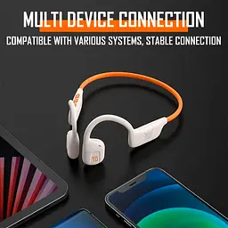 Бездротові навушники Onikuma T37, BT5.3, 85mAh, 10h, orange - мініатюра 9