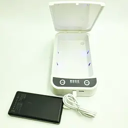 Стерилізатор ультрафіолетовий портативний з таймером та USB портом UKC UV sterilizer білий - мініатюра 7