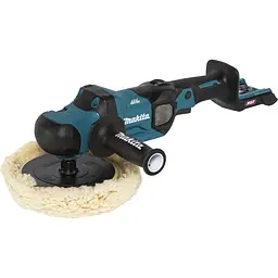 Шліфмашина полірувальна акумуляторна Makita PV001GZ (180 мм, 600-2200 хв-1, BL, XGT, без акумуляторів та зарядного пристрою) - мініатюра 2