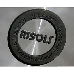 Ківш із кришкою Risoli Fusion steel, з металевою ручкою 20 см 2 л (00095fa/20tp) - мініатюра 4