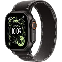 Смарт-годинник Apple Watch Ultra 3 49mm Black Titanium Case with Black/Charcoal Trail Loop S/M (MF1D4) [145339] - мініатюра 1