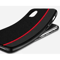 Чохол накладка Primolux CFC для Apple iPhone 11 Black&Red - мініатюра 2