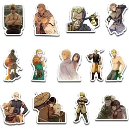 Стікерпак набір наклейок G-Toys Vinland Saga 45 шт. (SP VS 01) - мініатюра 5
