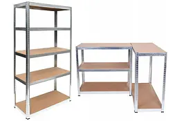 Стелаж LEOBRO Premium 150 х 70 х 30 см, 175кг/полиця, 5 полиць (LB-R112) - мініатюра 6