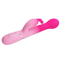 Вібратор Pretty Love Dejon Pink - мініатюра 7