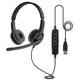Гарнітура Axtel Voice UC 28 duo NC (AXH-V28UCD) - мініатюра 4