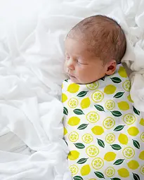 Пелюшки фланелеві Cosas Lemons 80х100 см, жовті - мініатюра 4
