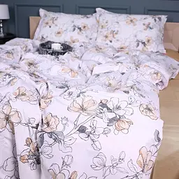 Простирадло MirSon Поплін 00-2 Beige Flowers 110х160 см (2200009700682) - мініатюра 6