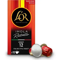 Набор кофе в капсулах L'OR Passione Rossa Ristretto Imola 100 капсул (10 п. х 10 шт.) - мініатюра 5