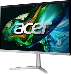Комп'ютер персональний моноблок Acer Aspire C24-1300 23.8" FHD AMD R5-7520U 16GB F512GB UMA WiFi кл+м без ОС чорний - мініатюра 2