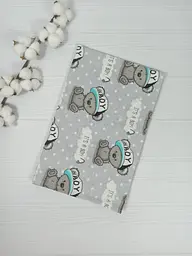 Набір пелюшок a.l.babybox Панда індіанець №2 50х80/100х80 см 3 шт. Різнокольоровий (NA 18168584) - мініатюра 4