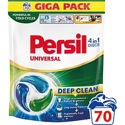 Диски для прання Persil Universal 4in1 Discs Deep Clean 70 шт.
