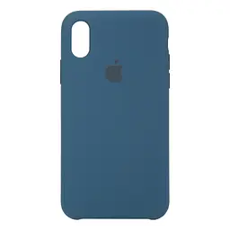 Чехол-накладка силиконовый противоударный для Apple iPhone X/XS, панель с защитой всего корпуса, софт-тач, cosmos blue, ArmorStandart (ARM51036)