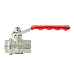 Кран кульовий Ггв Koer Extreme KE.214-15 - 1/2" FF ручка "важіль" червона KR5744 - мініатюра 5