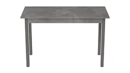 Стіл кухонний Ferrum-decor Маріо 75x120x70 Сірий ДСП Бетон 16мм (FRD-105586) - мініатюра 4