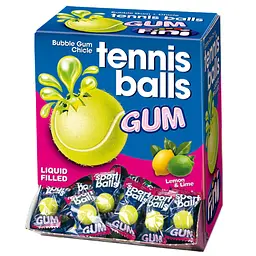 Блок жуйок Fini Tennis Balls Bubble Gum 200 шт