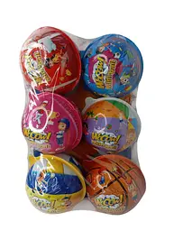 Мяч Пластиковий Mini WOOOW Ball 30г 6шт