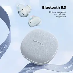 Бездротові навушники TWS Baseus AirNora 2, ANC, Galaxy Blue - мініатюра 10