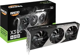 Відеокарта GeForce RTX 5070 Ti 16GB Inno3D X3 OC (N507T3-16D7X-176068N) - мініатюра 3