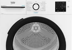 Beko Сушильна машина тепловий насос, 7кг, A++, 54.5см, дисплей, ф-ція ПАР, білий - мініатюра 4