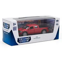 Автомодель TechnoDrive Ford F-150 SVT Raptor червона (250261) - мініатюра 12