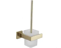 Йоржик для унітазу VBI Jupiter brushed gold VBI-040610BG, Золотий