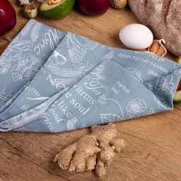 Рушник MirSon №211 Green birds 60х45 см (2200006738916) - мініатюра 3
