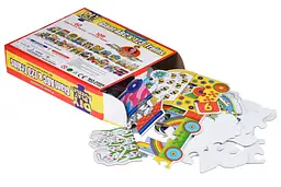 Пазл Same Toy Великий поїзд літер та цифр (2095Ut) - мініатюра 2