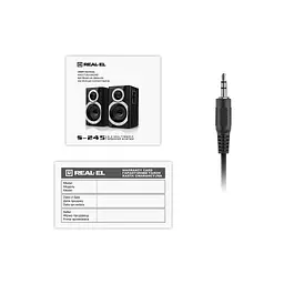 Акустична система REAL-EL S-245 Black (EL121200015) - мініатюра 9