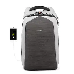 Рюкзак Tigernu T-B3361 15. 6" сірий - мініатюра 2