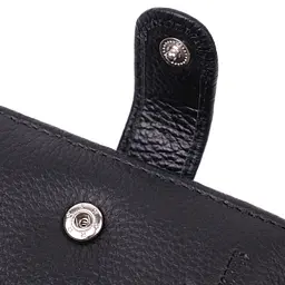 Горизонтальне портмоне для чоловіків із натуральної шкіри ST Leather 22459 чорний - мініатюра 5