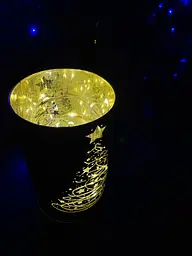 Світильник декоративний Luca Lighting Ялинка 15.9х15 см червоний (8720362197614_2) - мініатюра 3