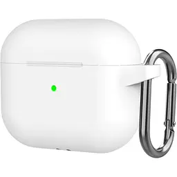 Чохол Silicone Case для Apple AirPods 4 White [122751] - мініатюра 2