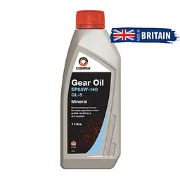 Трансмісійна олива Comma EP 85W-140 GEAR OIL 1л HMG1L - мініатюра 2