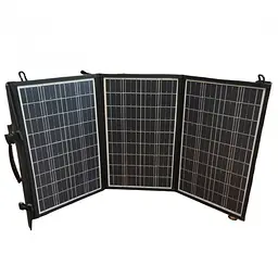 Сонячна панель батарея трансформер зарядка від сонця Solar Panel на 2 USB GDTimes GD-ZD1845 45 Вт - мініатюра 2