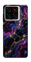 TPU чохол Demsky Purple space marble для ZTE Blade A56