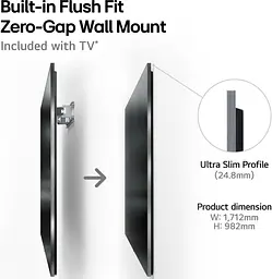 Телевізор LG OLED77G51LW - мініатюра 2