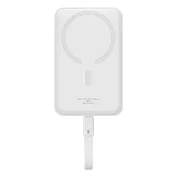 Зовнішній аккумулятор Baseus Magnetic Mini Wireless 10000mAh 30W Stellar білий